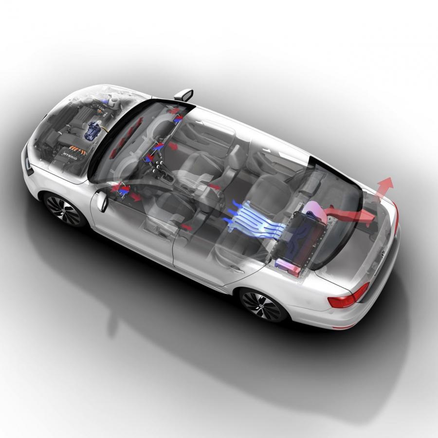  Volkswagen Jetta Hybrid 2012 года  (фото 23 из 133)